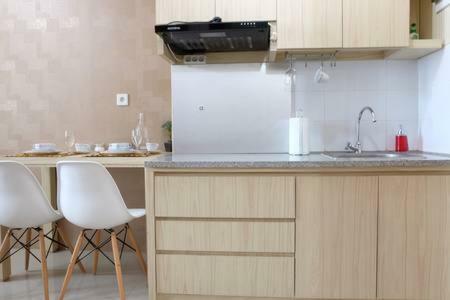 Premium One Bedroom At Woodland Park Residence Cakarta Dış mekan fotoğraf